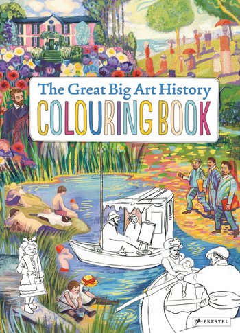 The Great Big Art History Colouring Book. Prestel Publishing (Paperback)