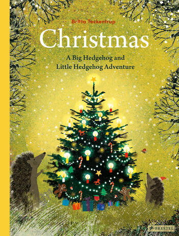 Christmas. A Big Hedgehog and Little Hedgehog Adventure