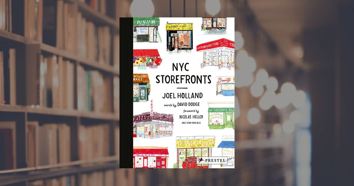 洋書 NYC STOREFRONTS. JOEL HOLLAND NYC Storefronts (compact edition). Prestel Publishing (Hardcover)